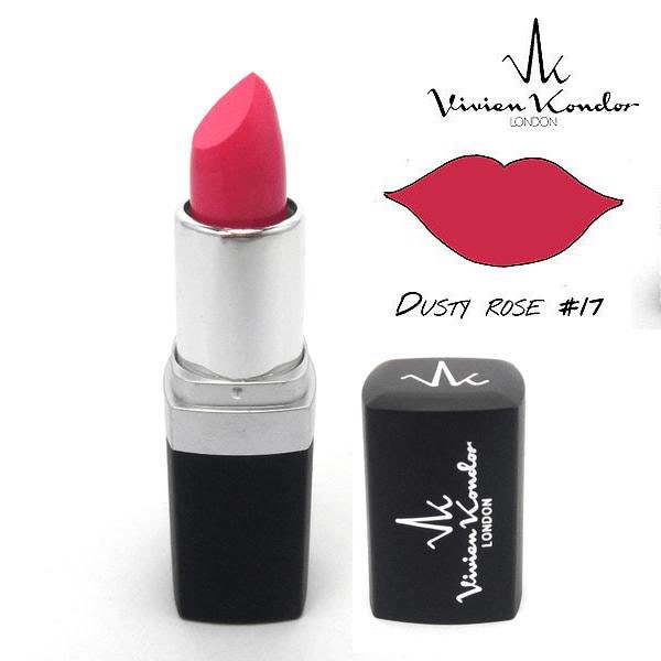 Vivien Kondor Vegan Friendly MATTE Lipstick-Dusty Rose