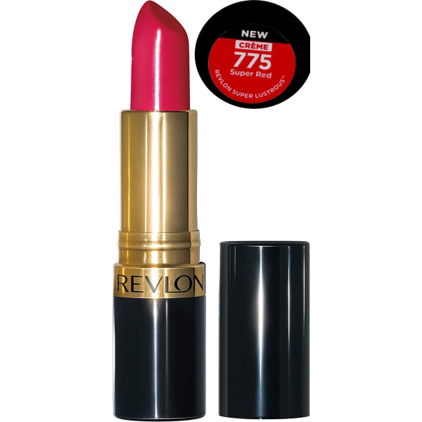 Revlon Super Lustrous Crème Lipstick-775 Super Red Ocean röd