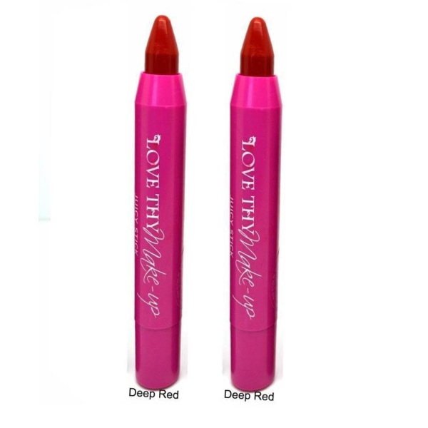 2st Love Thy Make-Up London Juicy Stick Lipstick-Deep Red Mörkröd