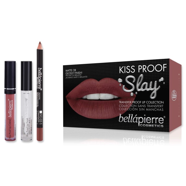 Bellapierre Kiss Transfer-Proof Lip Collection - Muddy rose Muddy rose