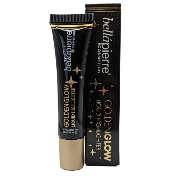 Bellapierre Liquid Highlighter for All Skin Tones-Golden Glow Gold Glow