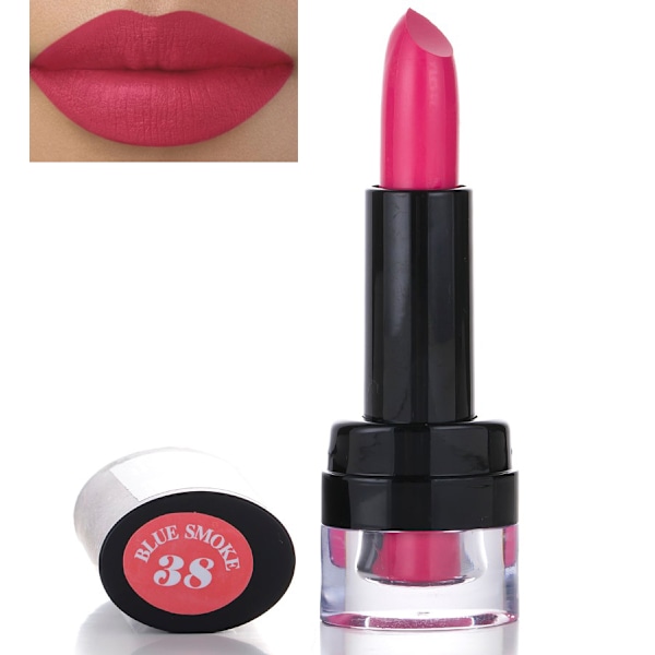 London Girl Long Lasting Glossy Lipstick - 38 Blue Smoke Smoky Red