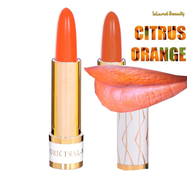 Island Beauty Satin Lipstick - 13 Citrus Orange Citrus Orange