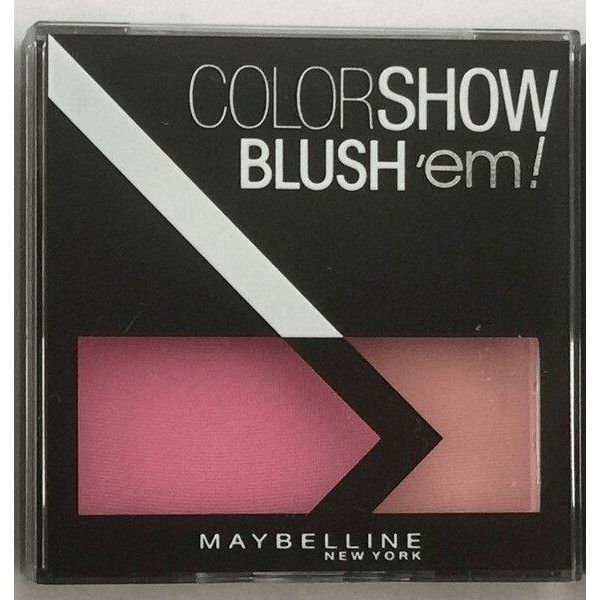 Maybelline Color Show Blush'em! Duo Blusher - Rose Petal Pink Rosa