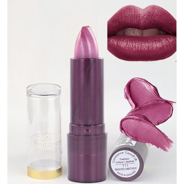Constance Carroll UK Fashion Colour Lipstick - 111 Frosted Amethyst