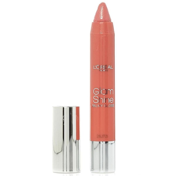 L'Oreal Glam Shine Balmy Lip Gloss - 906 Jelly Ginger Rosa guld