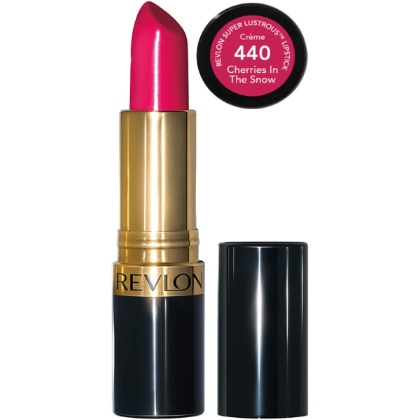 Revlon Super Lustrous Creme Lipstick - 440 Cherries in the Snow Röd