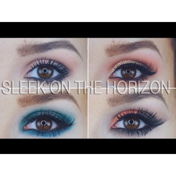 Sleek I-Divine Mineral Eye Shadow Palette-On The Horizon flerfärgad