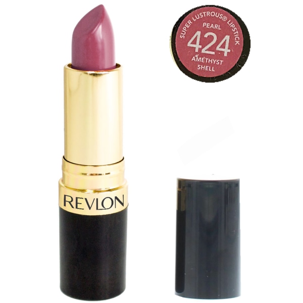 Revlon Super Lustrous PEARL Lipstick-424 Amethyst Shell Amethyst Shell