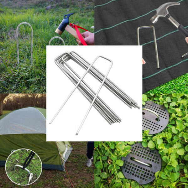 Trampoline Ankersett, U-formet teltanker, bakkeankere,