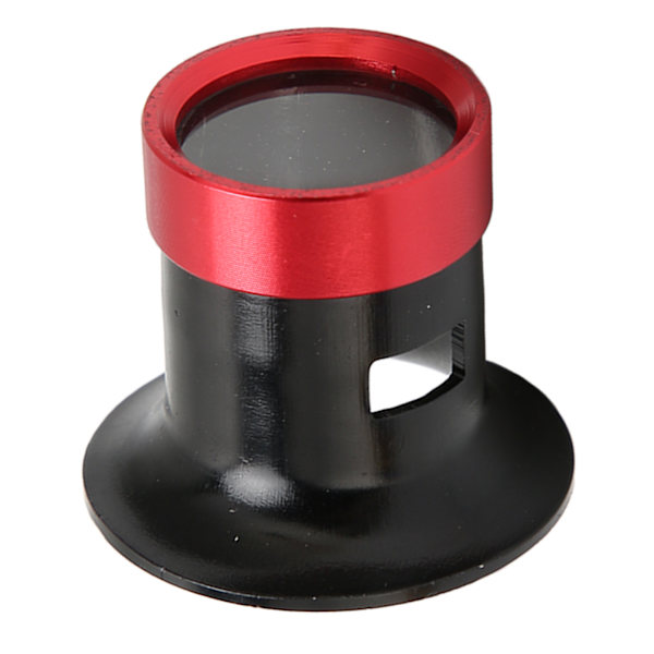 2 st Watch Loupe 3x Förstorande Rundade Kanter Aluminiumlegering Hölje Glas Urmakare Reparations Ögonlupp För Reparation