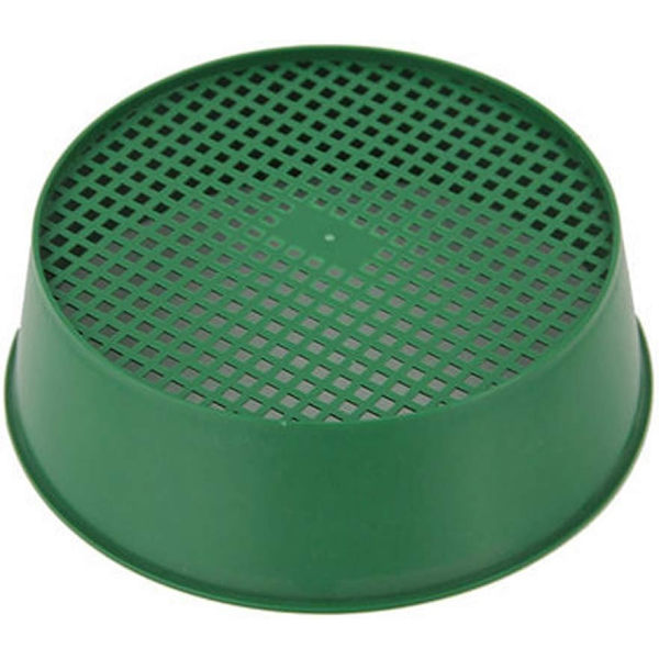 21 * 5 cm Jardin Passoire en Plastique Riddle Vert pour Composy