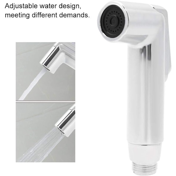 Duschtoalett Sprayer, Duschhuvud Handdusch, Högkvalitativt Handdusch Bidet i Rostfritt Stål, Toalett Bidet Spray Hygienisk Spray Perfekt för Personlig