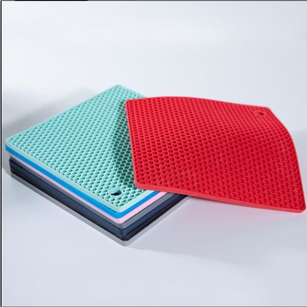 Silikon Gryteunderlag, Multipurpose Non-Slip Isolasjon Honeycomb