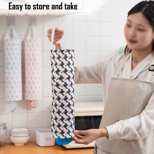 Vaskbar dispenser til stor indkøbstaske til hjemmet