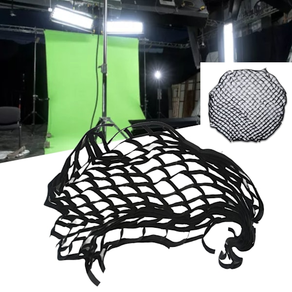 Softbox-ritilä Oktagon Softbox Solukkoverkko Valon Keskittyvä Softbox-verkko Muotokuva- ja Videokuvaukseen 80cm / 31.5in