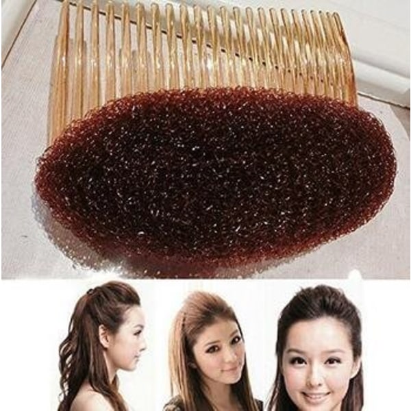 2 Stk Sjarmerende Voluminnlegg Hair Comb Do Beehive Hair Stick