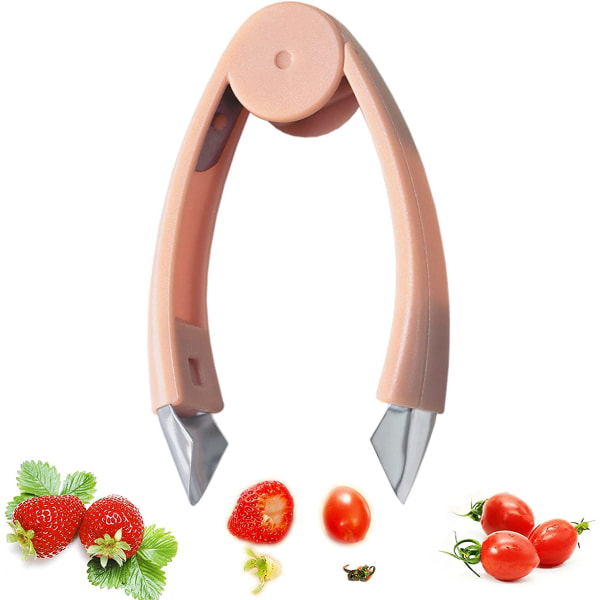 Aiyoume Strawberry Huller Stem Remover Tomat Corer Potet