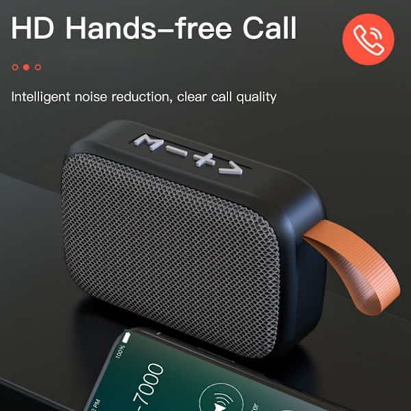 Kannettava langaton Bluetooth-kaiutin ulkokäyttöön Ipx7 vedenkestävä Hifi-subwoofer Kannettava ääni Tukee Bluetooth/Usb/TF/Fm