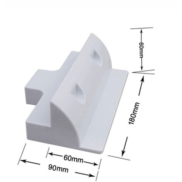 Solcellepanel Monteringsbraketter Hjørne, Side og Kabelinngang