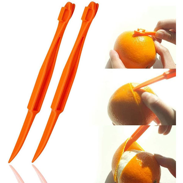 Apelsinskalare Verktyg Citrusskal Skärare Plast Lätt Frukt