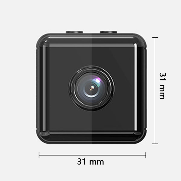 1 st minsta kamera WiFi, 1080P trådlös HD kamera video