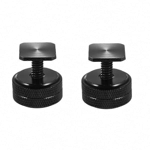 2 stk. blitssko til 1/4 adapter, kamera blitssko festeadapter, blitssko til 1/4 tomme - 20 hannadapter