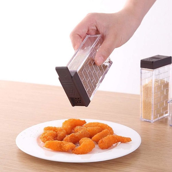 ProLeo 6-pack salt- och pepparkvarn kryddbox plast