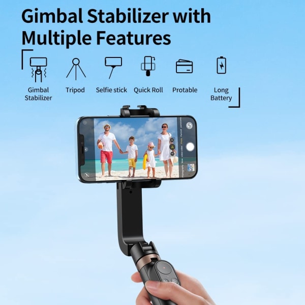 Selfie Stick-stativ med fjärrkontroll, utdragbart Selfie Stick-stativ