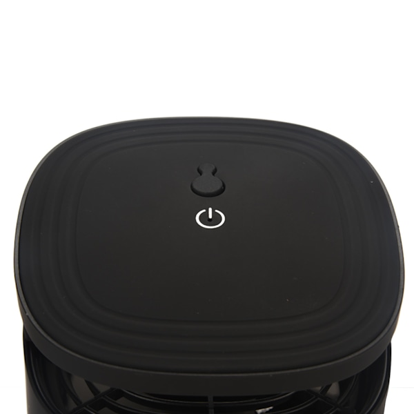 Lysstyrt USB-lading UV-lampe Myggdreper Buzz Fly Insekt Bug Killer (Svart)