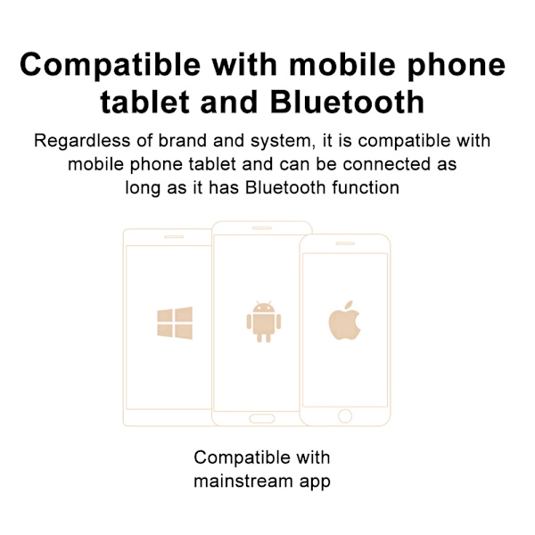 Touch Bluetooth-högtalare med vattentätt fodral