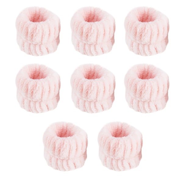 Håndleds scrunchies til ansigtsvask absorberende håndled