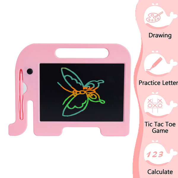 LCD skrivetablet til børn, legetøj til piger og drenge,