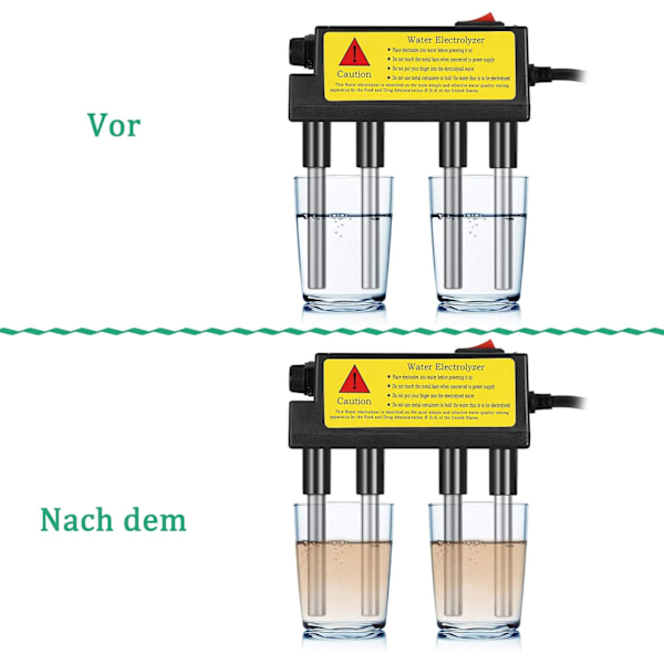 Vattenelektrolysator Test Elektrolys Vattenverktyg Vattenrenhetsnivåmätare Vattenkvalitetstestare Gaze