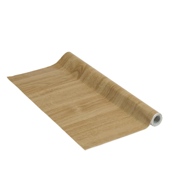 Liimakalvo vaalea tammi, koristekalvo puukuvio, huonekalukalvo, puukuviokalvo, itseliimautuva kalvo, 67,5 cm x 3 m, 95 m (paksuus: 0,095 mm)