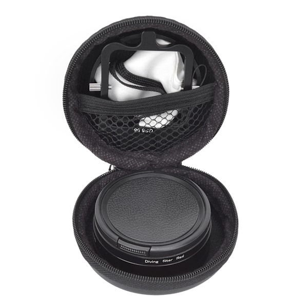 JUNESTAR Optinen lasi vedenalainen sukellus 58mm punainen suodatin 16X makro-objektiivilla Gopro5 toimintakameraan