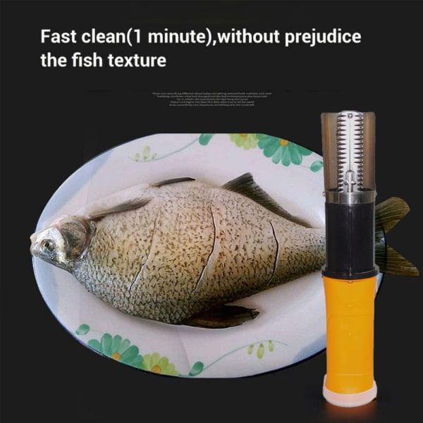 Elektrisk fisk scaler, Cordless Fish scaler Scale Scraper Remover