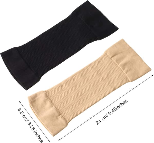 Par Slankende Armermer Arm Elastisk Kompresjon Armformere