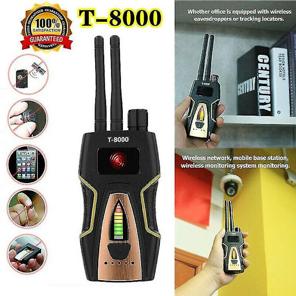 Pro Rf Spy Bug Detector Frequency Scanner Sweeper Gps Buggar