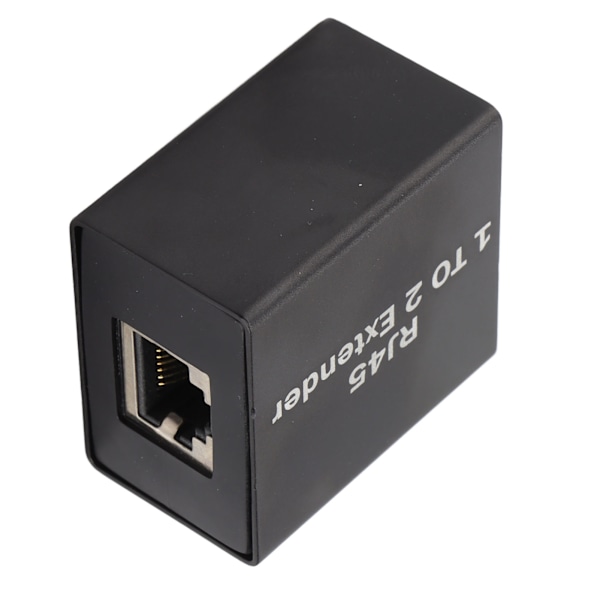 Ethernet Splitter RJ45 Netværksadapter Splitter En til To Splitter