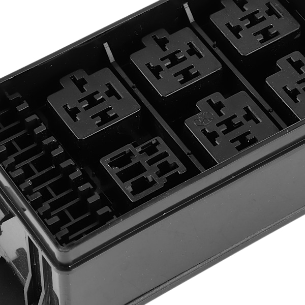 Säkringshållare Box 6-vägs Relä Säkringsuttag Block med Terminal Bilmodifiering