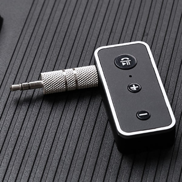 Bärbar trådlös Bluetooth aux-adapter, Audio Car Kit-mottagare