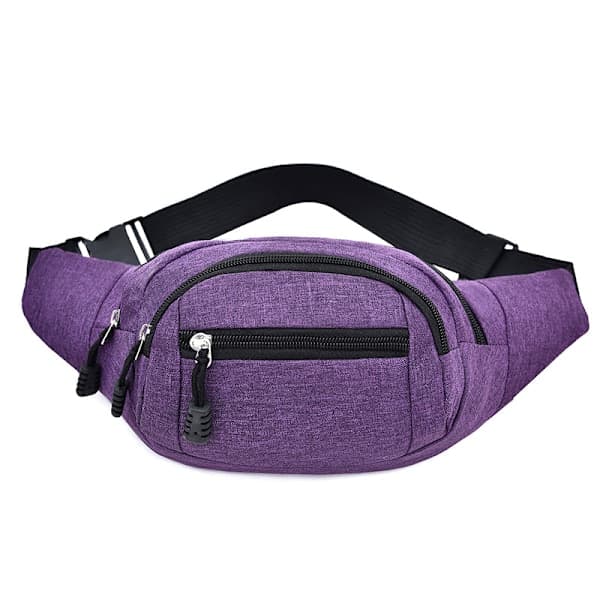 Multirums-bæltetaske 1-pak Lilla Purple