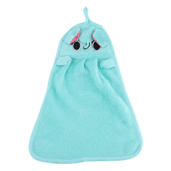 Mykt håndkle for babyrom - Mykt plysj håndkle med tegneseriefigur - Håndkle for bading