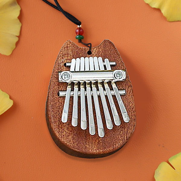 8 Nøgle Mini Kalimba udsøgt Finger Tommelfinger Klaver Marimba Musikalsk