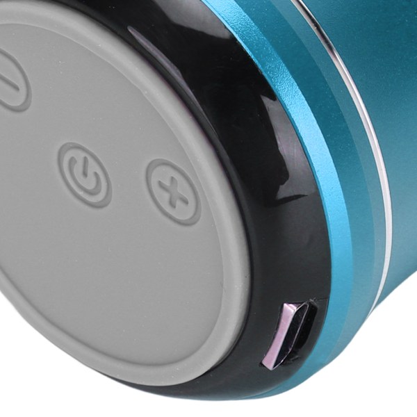 Mini Bluetooth-högtalare IP67 Vattentät Automatisk Anslutning Bärbar Trådlös Högtalare med Basradiator för Duschrum Cykel Bil Blå