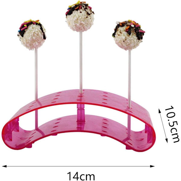 Cake Pop-ställ Lollipop-hållare för upp till 20 Cakepops,