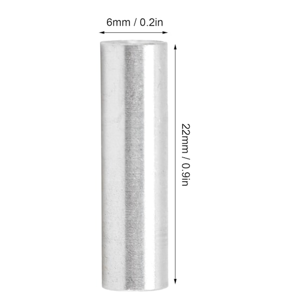 10 st Avståndshållare i Aluminiumlegering, gängad rund kolonn, distans för Quadcopter DIY-modell M4x0.7mm22mm