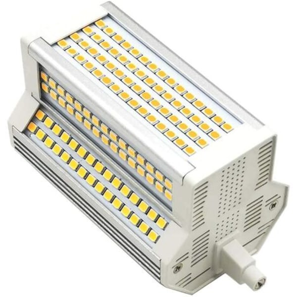 R7S 50W LED-lampa Varmt ljus Dimbar 3000k Dubbelsidig J118 J
