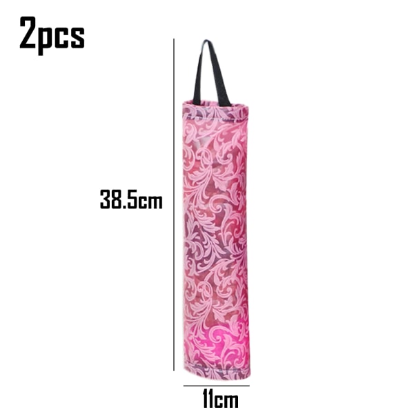 Bæreposeholdere, veggmontert plastposeholder, store handleposer